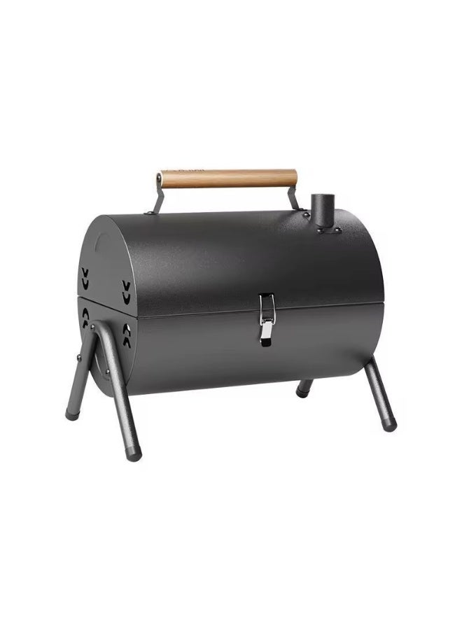 Smart Kitchen Portable charcoal grill – ideal for camping and picnics / Black - Image 1